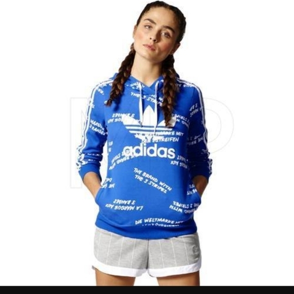 Adidas Small Originals Big Trefoil sweatshirt hoodie - Picture 2 of 12